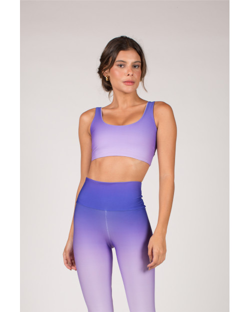 Sculpt Top Degradê Lavanda G